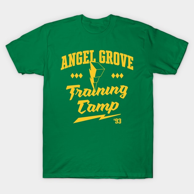 Angel Grove Training Camp T-Shirt by Sheriken